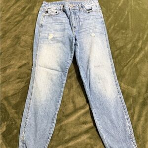 KanCan Light Blue Distressed Boyfriend Jeans